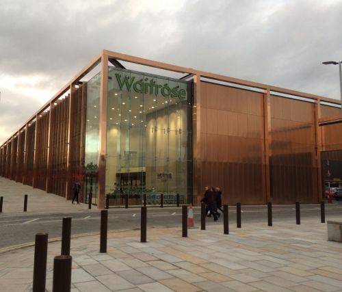 Aurubis Copper Intalok ®  (Interlocking Reveal Rainscreen Facade Panel) - Interlocking Rainscreen Facade Panel