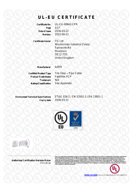 UL-EU Certified