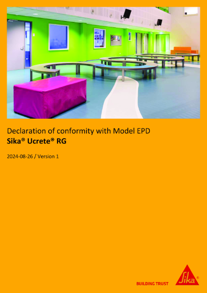 EPD - Sika Ucrete® RG