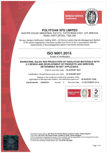 ISO 9001:2015 Certificate