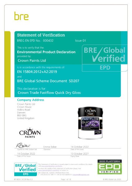 Fastflow QD Gloss EPD