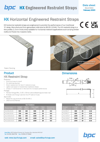 HX Data Sheet