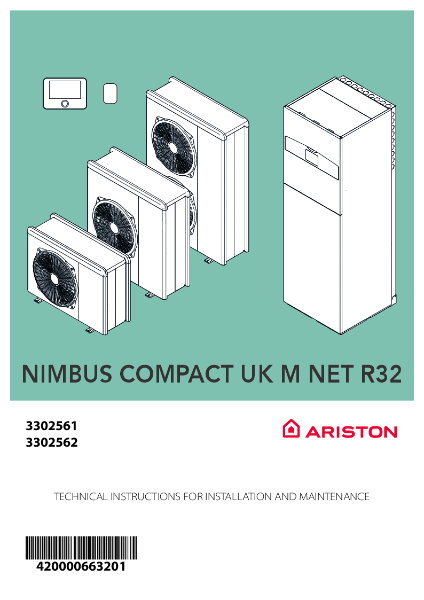 ARISTON Nimbus M COMPACT - Installation Manual