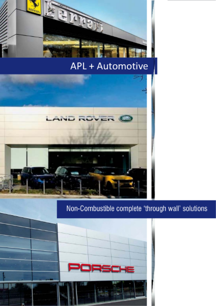 APL Cladding - Automotive System Brochure