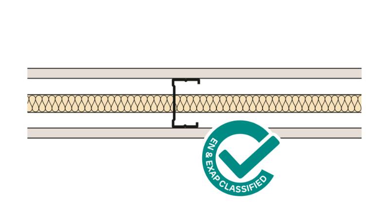 Siniat Single Frame Metal Stud Partition CS70R(400)-15St-25G - Metal Stud Partitioning