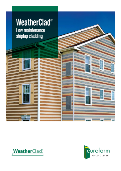 Euroform WeatherClad brochure