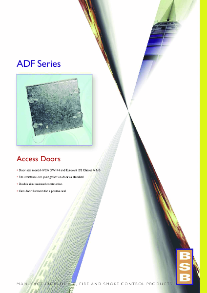 ADF Series Access Door Brochure