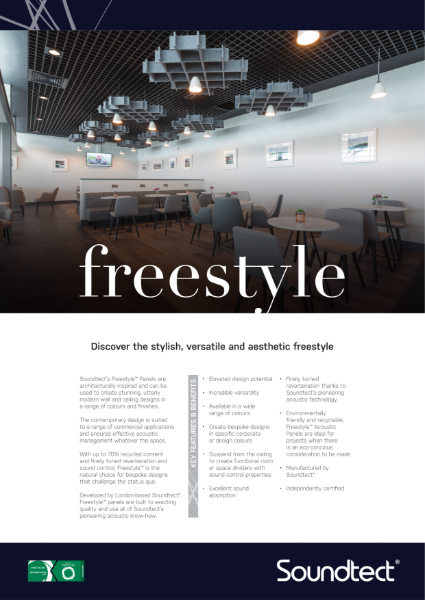 Freestyle Specification Sheet