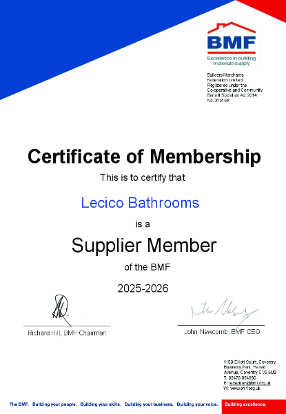 Builders Merchants Federation (BMF Certificate of Membership