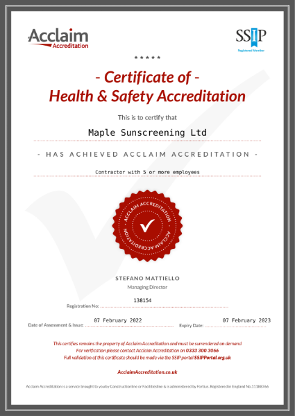 Health & Safety Accreditation