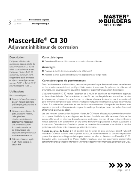 masterlife-ci-30-tds-french