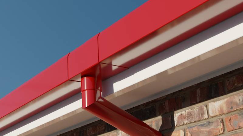 Aluminium Gutter - System 120 - Gutter