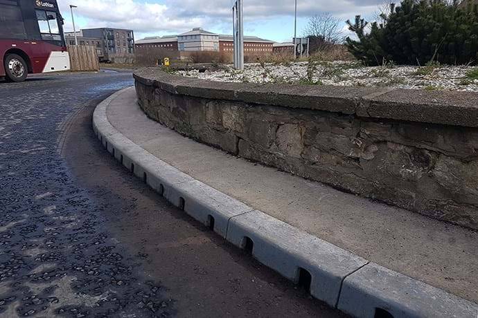 Longstone Roundabout - Gatic KerbDrain