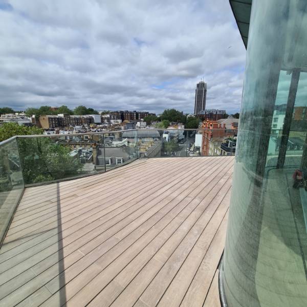 Fire Rated Decking and Class A substructure for Exadeck - Knightsbridge