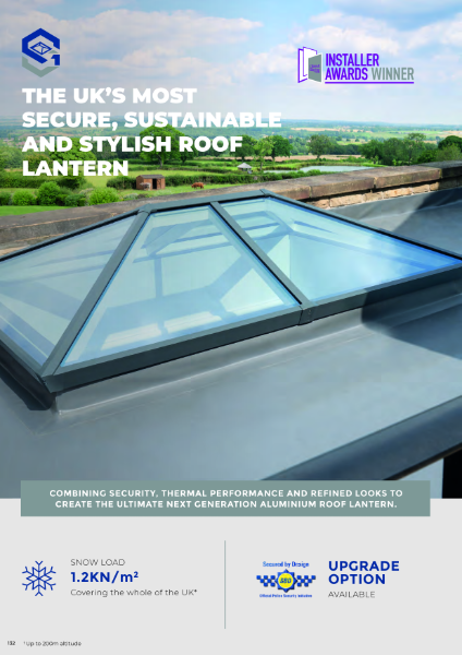 S1 Roof Lantern Data Sheet