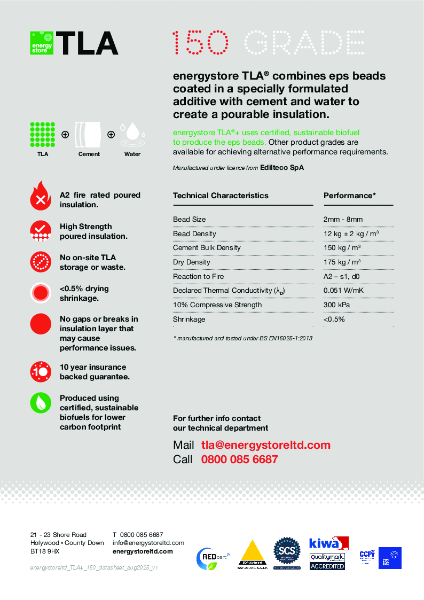 energystore TLA®+ 150 Technical Data Sheet