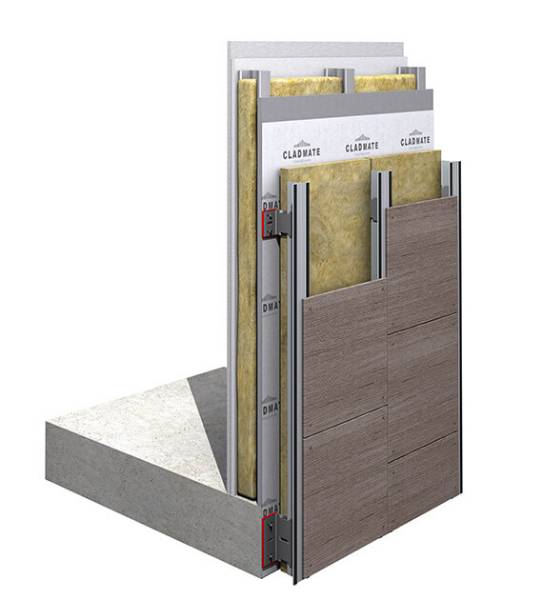 CMS01 Face Fix Cladding Support System