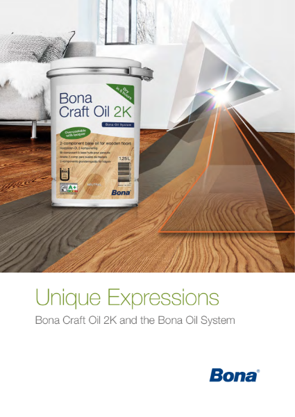 Bona Oil System brochure - Unique Experiences