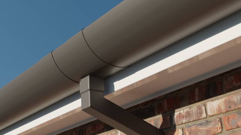 Aluminium Gutter - HR215 - Gutter