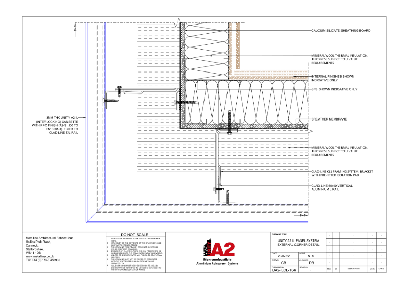 Unity A2 IL-04 Technical  Drawing