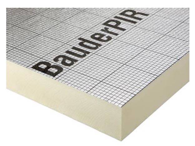 BauderPIR FA-TE Flatboard Insulation