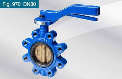 Fig. 970 Butterfly Valve Fully Lugged