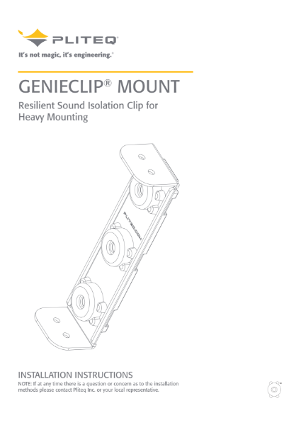 GenieClip Mount Installation Guide