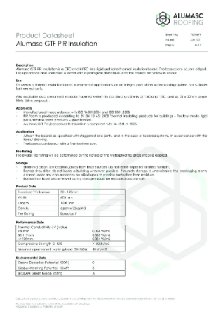PD106FR-Alumasc GTF Insulation