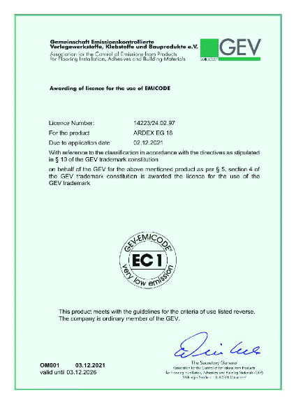 GEV-EMICODE® EC1