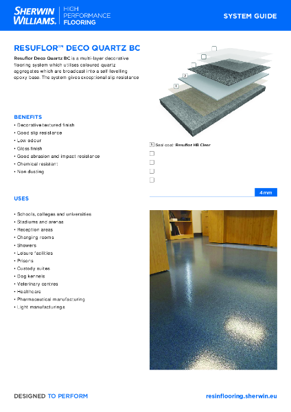 Resuflor Decoquartz BC System Guide