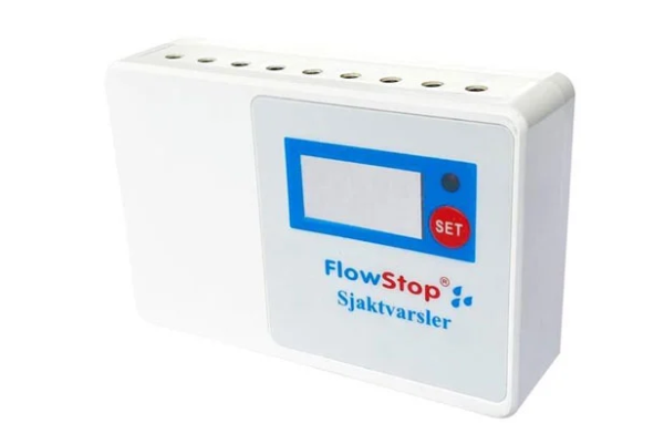 FlowStop Winner Sjaktvarsler med sporing - Alarmkontrollboks