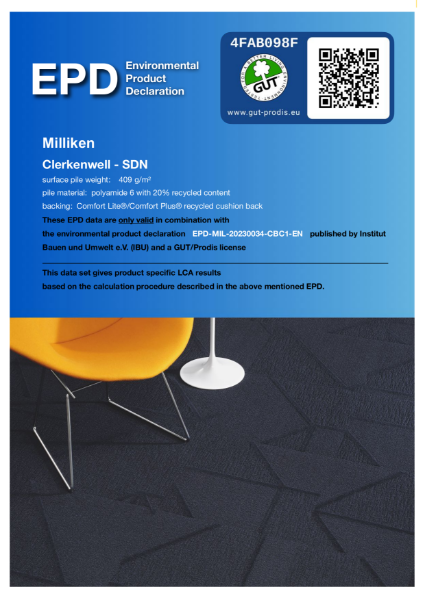 GUT Certificate - Clerkenwell (SDN)