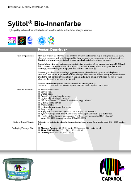 Sylitol® Bio-Innenfarbe