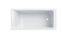 Geberit Renova Plan rectangular bathtub with feet