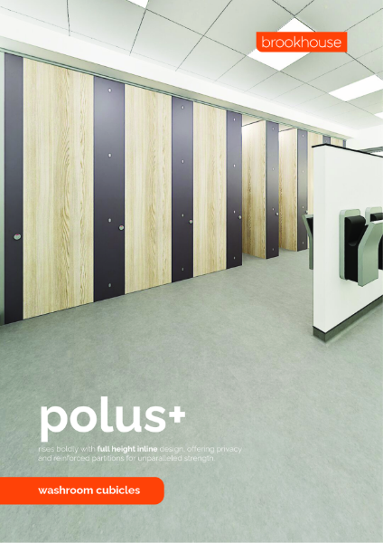 Washroom Brochure - Polus+ Full Height Inline Cubicle