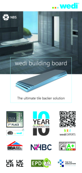 wedi Ultimate Tile Backer Solution (2024 edition)