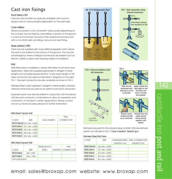 Post & Rail Fixings