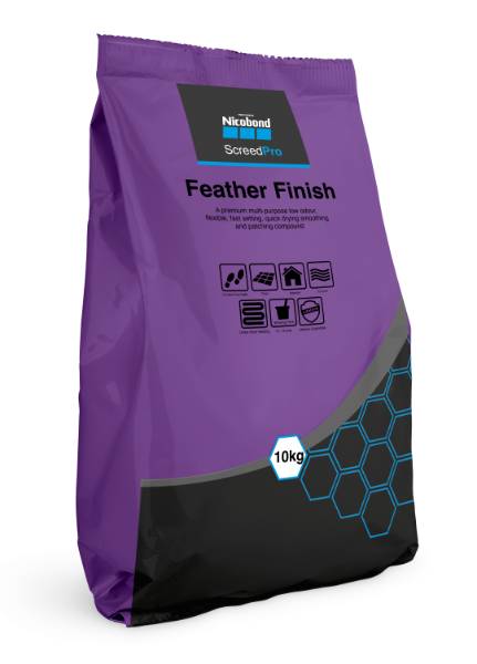 Nicobond ScreedPro Feather Finish - Smoothing and Patching Compound