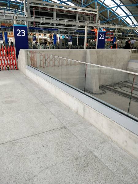 MEGA-Grip Balustrade at Waterloo Station