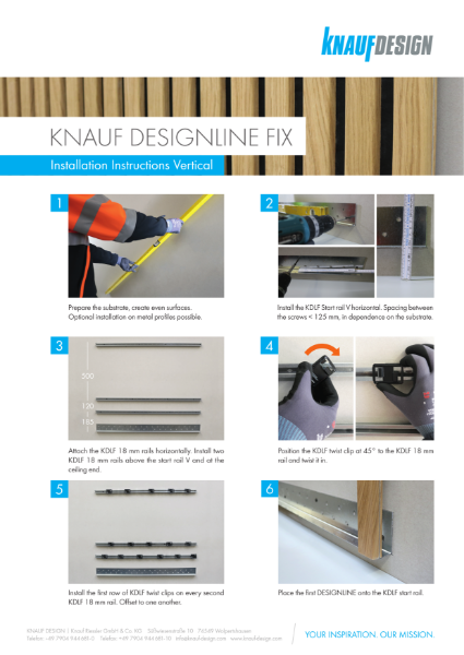 Knauf Design Line Vertical