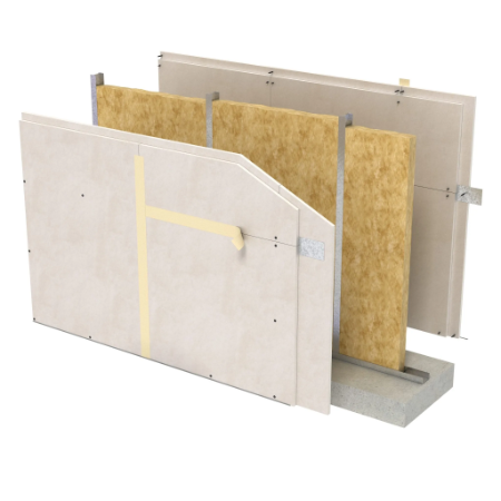 ALPHA SINGLE I Stud Drylining System