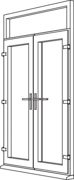 Heritage 2800 Decorative French Door F2 Open Out Deceuninck Ltd Nbs Source