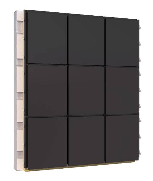 Rainscreen Cladding Optima FC+ System (Secret Fix)