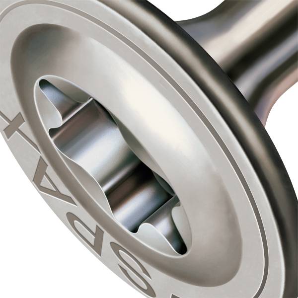 SPAX A2 Grade Stainless Steel Washer Head Timber Construction Screws