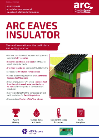 Eaves Insulator Data Sheet