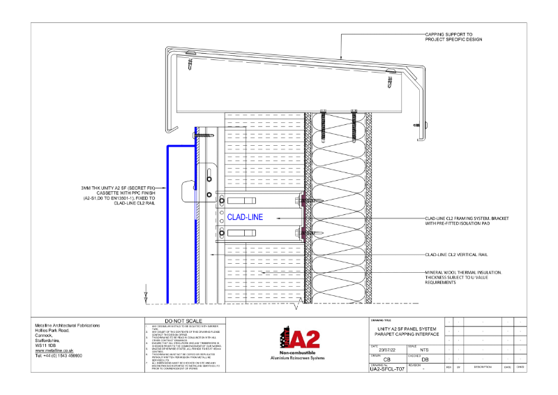 Unity A2 SF-07 Technical Drawing
