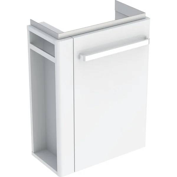 Geberit Selnova Compact Cabinet for Handrinse Basin, with Towel Rail, Small Projection - Cabinet