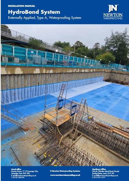 Newton HydroBond 402 Installation Guide