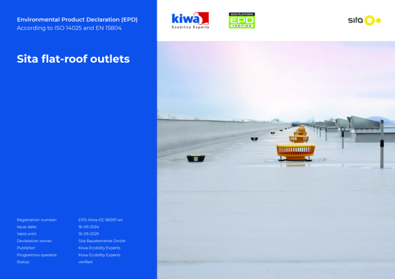 Sita Flat-Roof Outlets – EPD