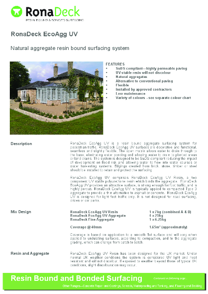 RonaDeck EcoAgg UV